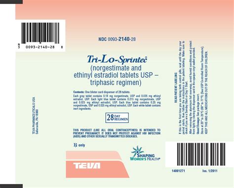 We also accept most forms of private insurance at Pandia Health. . Tr lo sprintec ingredients